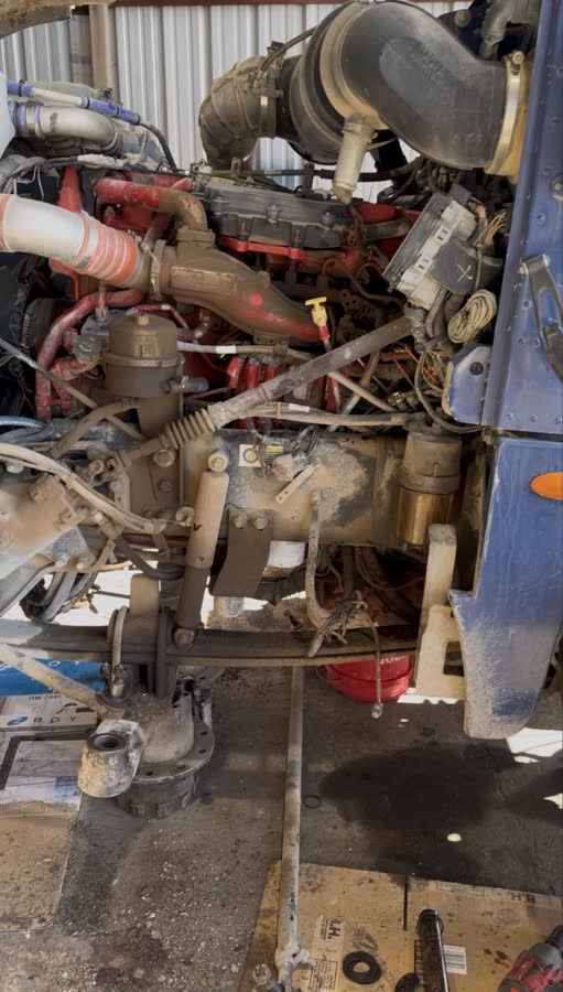 Full diesel engine bay repair and inspection